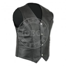 Latest Collection 2017 / Market Price / Motorbike Leather Vests & Waistcoats